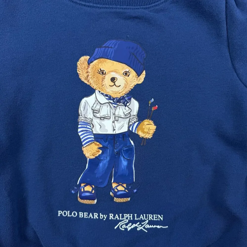 Polo Ralph Lauren Polo Bear Fleece Sweatshirt Kids 6